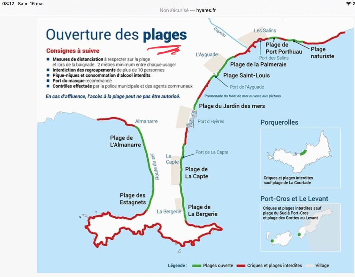 Villa Lou Gecko Hyères Kültér fotó